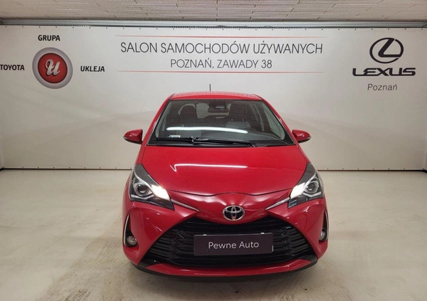 Toyota Yaris cena 54900 przebieg: 44500, rok produkcji 2017 z Pelplin małe 172